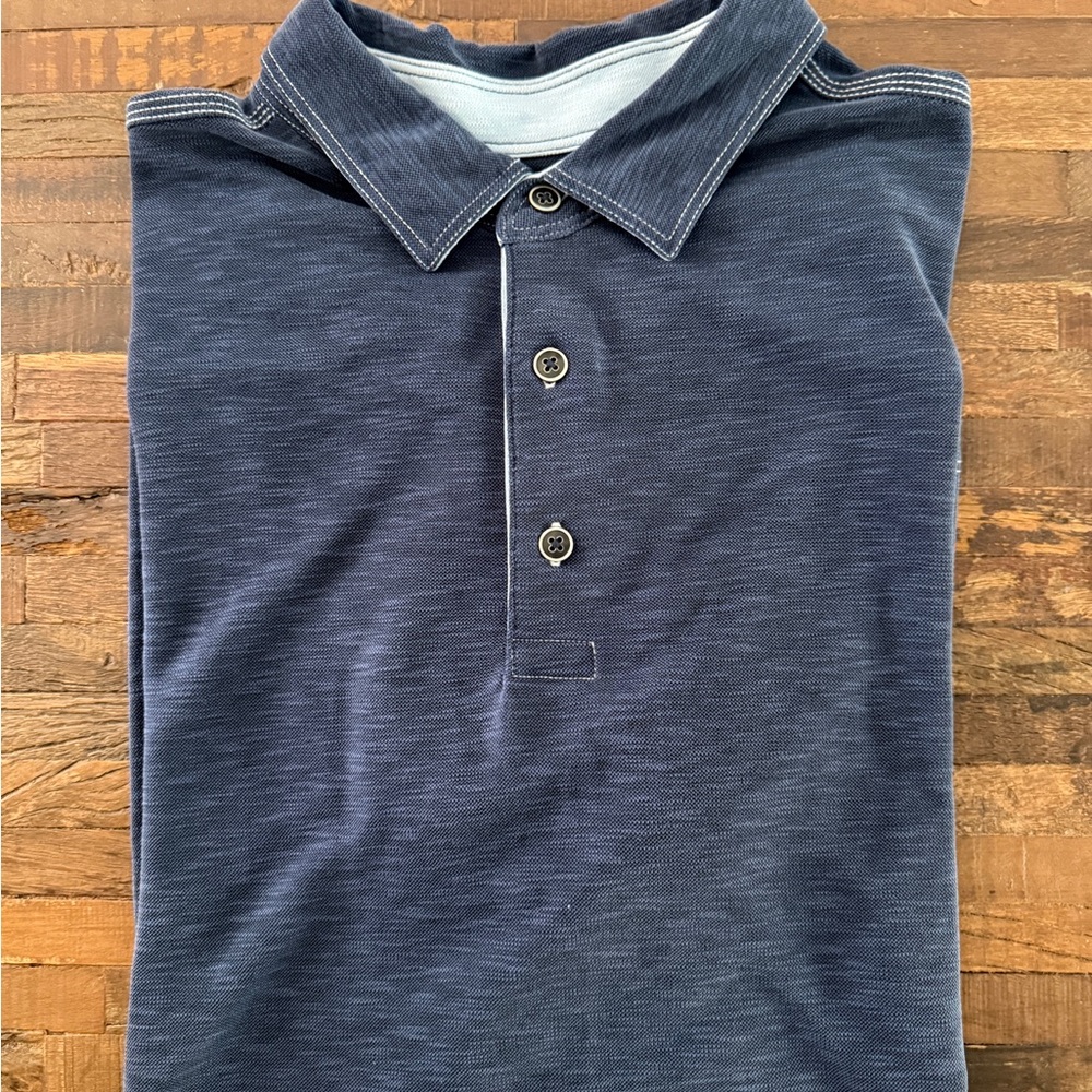 Tommy Bahama Men's Navy Polo Shirt